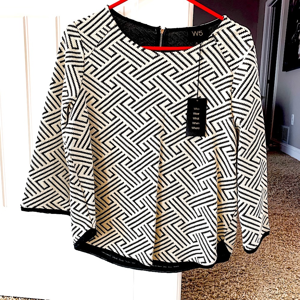 W5 BW Pattern Shirt